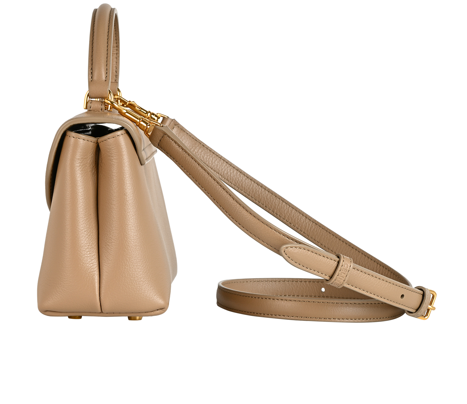 Teen Nino, &pound;1,800, Handbags, Beige, Leather, Bottom view